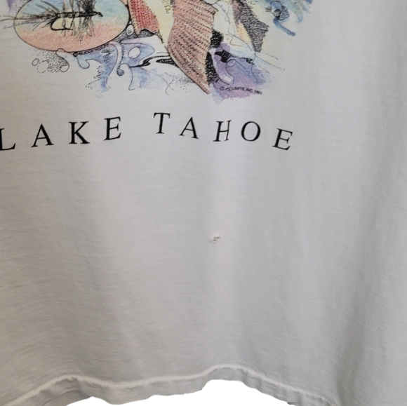 Vintage Single Stitch Lake Tahoe Graphic Tee - Picture 9 of 11